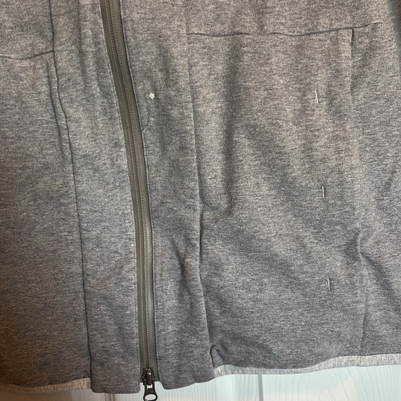 Lululemon men’s gray full zip hoodie sweatshirt size medium - Picture 6 of 11